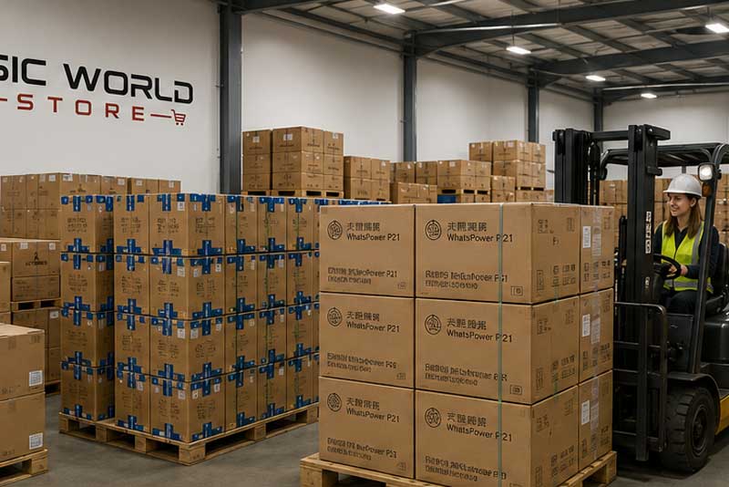 ASIC World Store Hamburg Warehouse