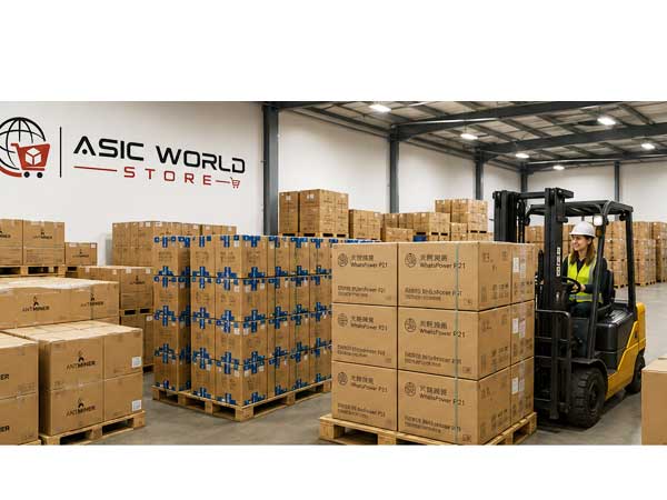Miners in Warehouse